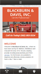 Mobile Screenshot of blackburnanddavisinclouisville.com