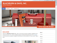 Tablet Screenshot of blackburnanddavisinclouisville.com